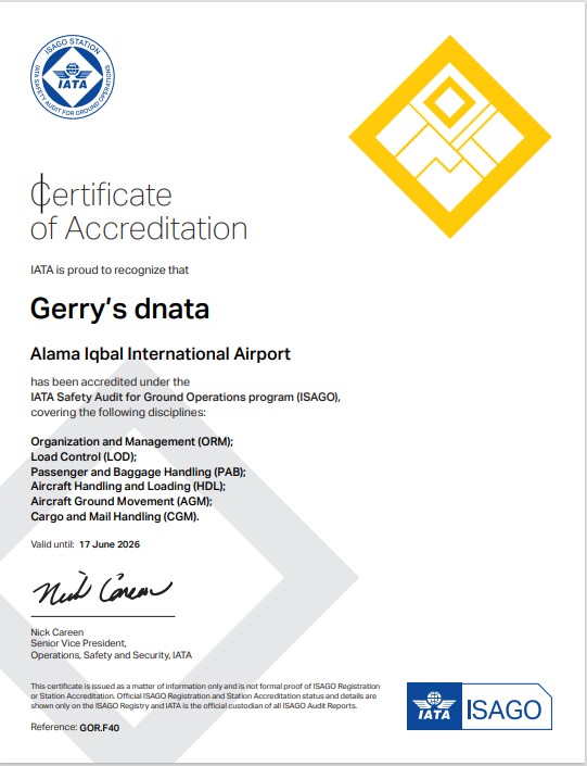 Ground Handling Certification 6
